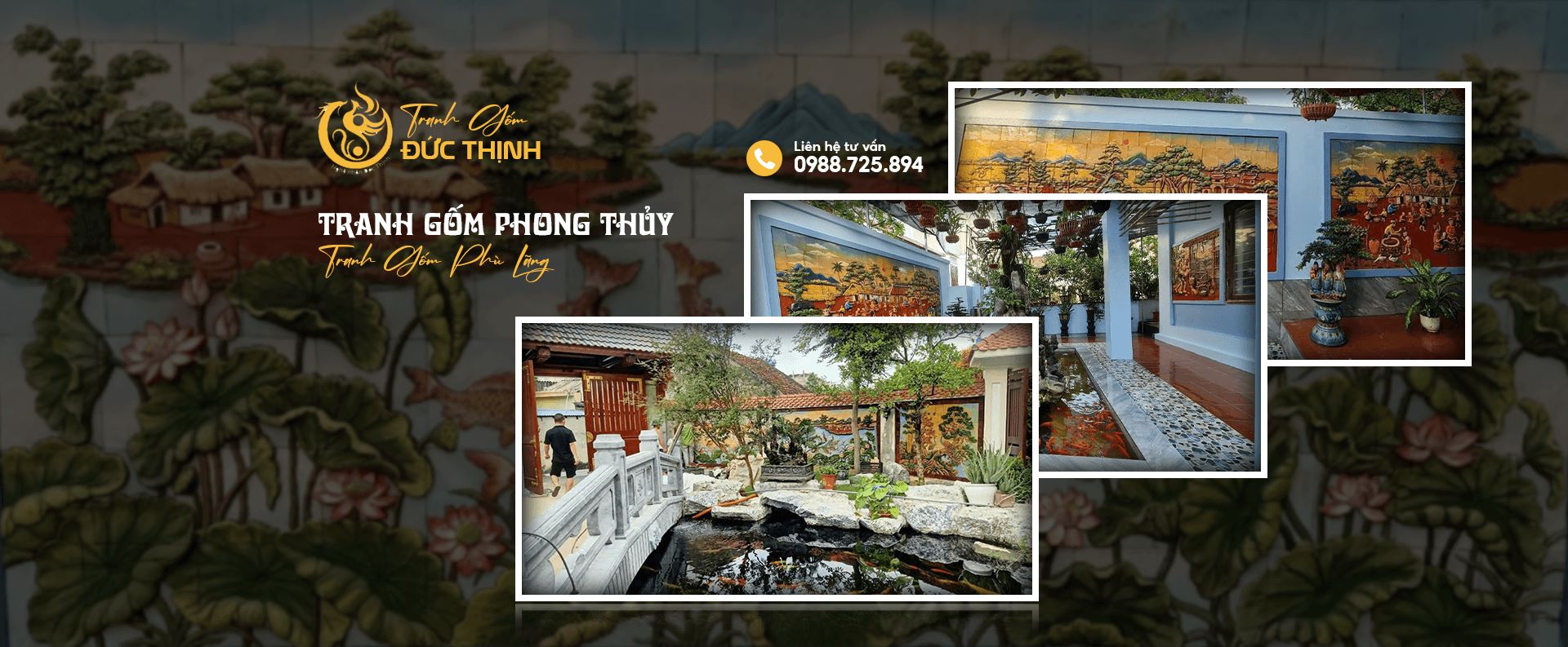 Tranh Gốm Phù Lãng-Đức Thịnh